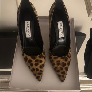 Jimmy Choo Leopard Print Women's Shoes